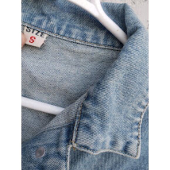 Hand-Painted Art to Wear Denim Jacket – Activist Statement Piece – One of a Kind - Picture 4 of 7